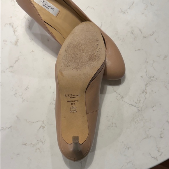 LK Bennett Sybila Nude Heels - Picture 5 of 8